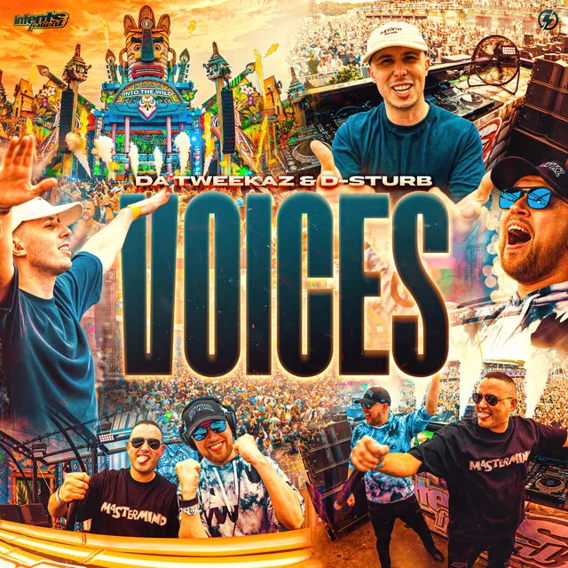 Voices by Da Tweekaz, D-Sturb - Hardstyle cover art