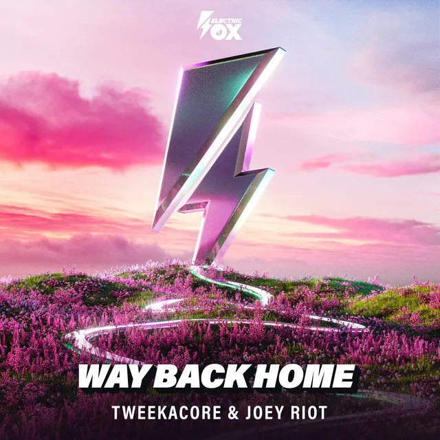 Way Back Home by Da Tweekaz, Tweekacore, Joey Riot - Happy Hardcore cover art