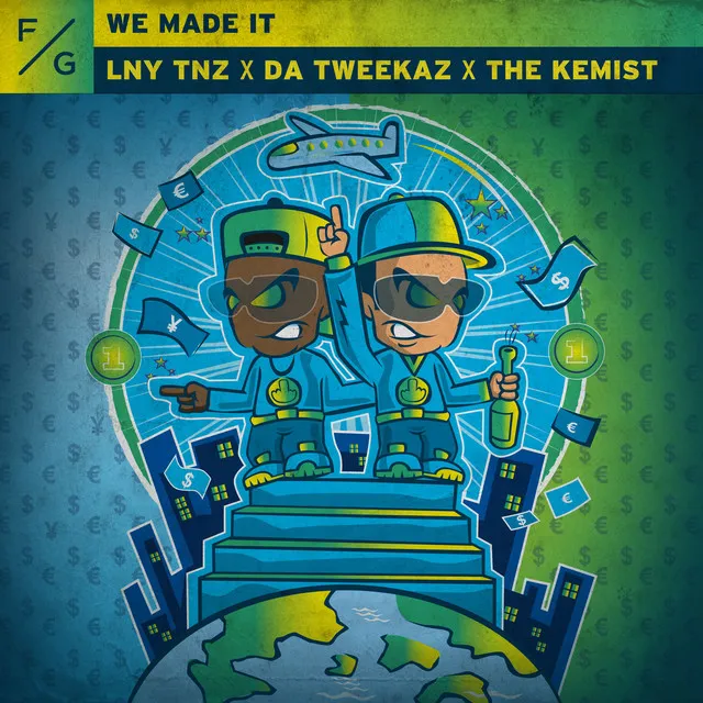 We Made It by Da Tweekaz, LNY TNZ, The Kemist - Hardstyle cover art