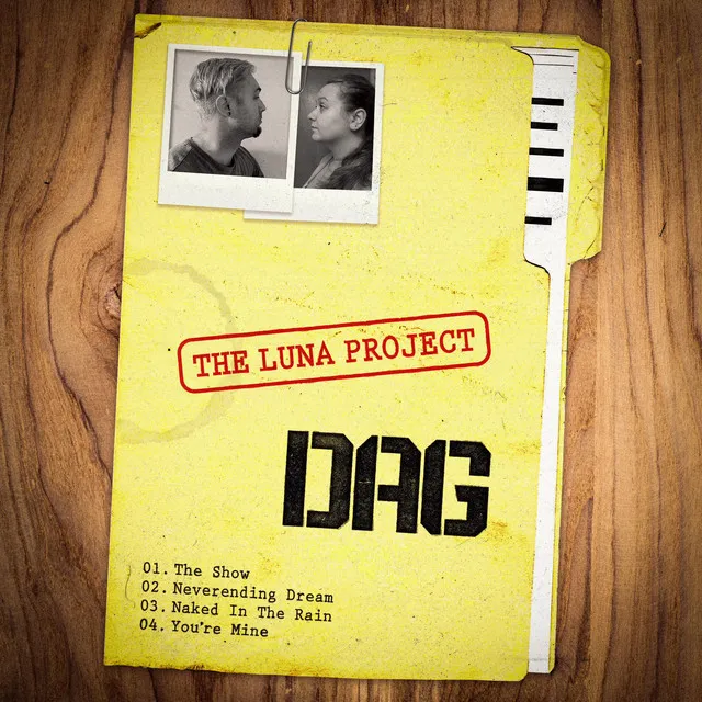 Naked In The Rain by DAG, Luna Skye - Happy Hardcore cover art