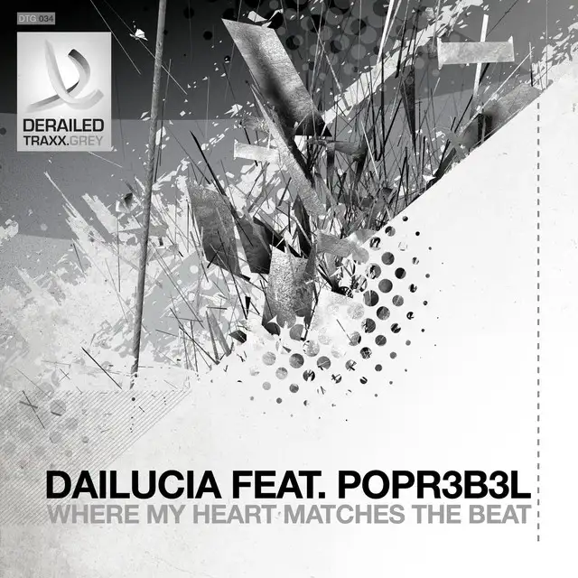 Where My Heart Matches The Beat by Dailucia, POPR3B3L - Hardstyle cover art
