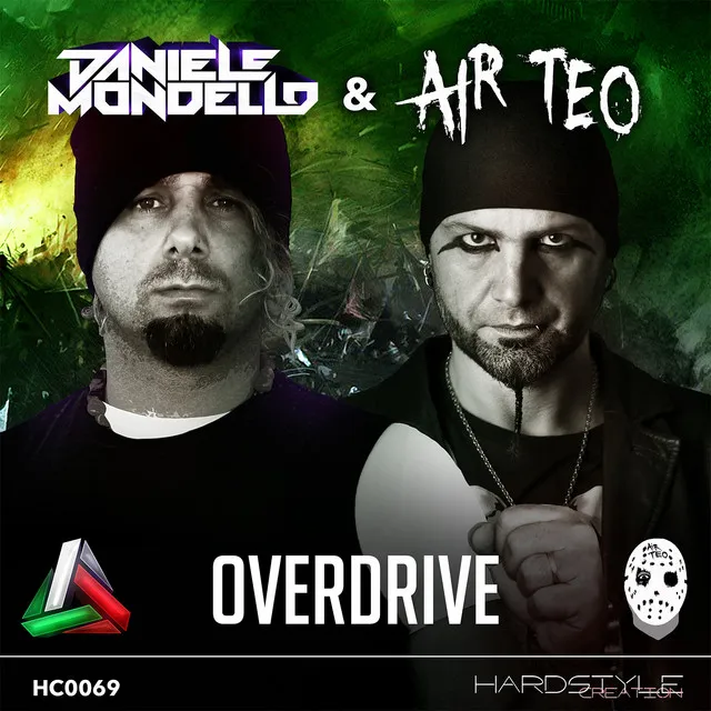 Overdrive by Daniele Mondello, Air Teo - Hardstyle cover art