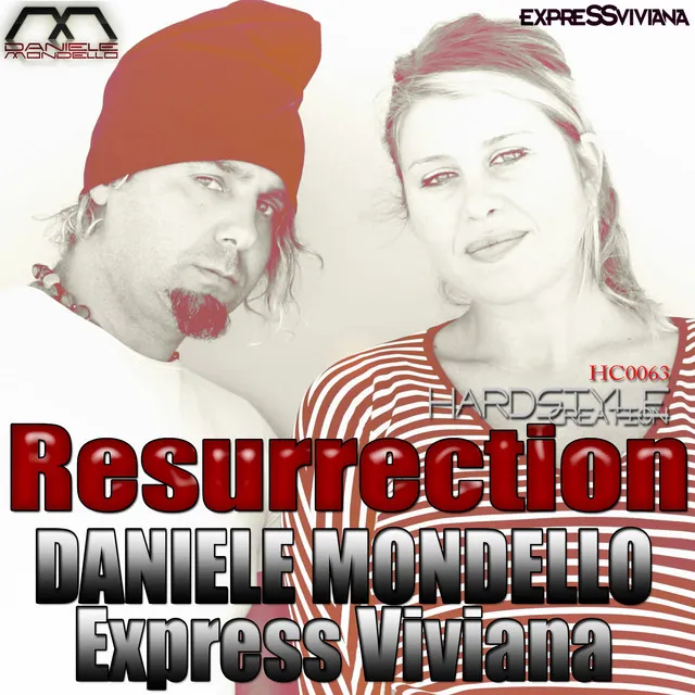 Resurrection by Daniele Mondello, Express Viviana - Hardstyle cover art