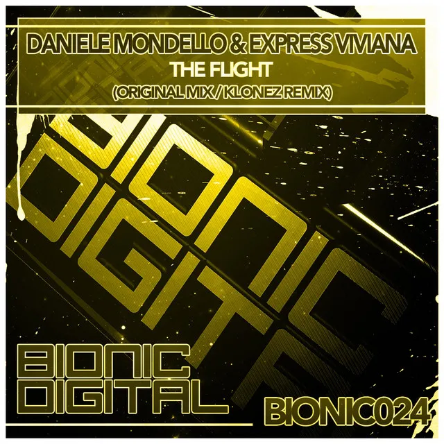 The Flight - Original Mix by Daniele Mondello, Express Viviana - Hardstyle cover art
