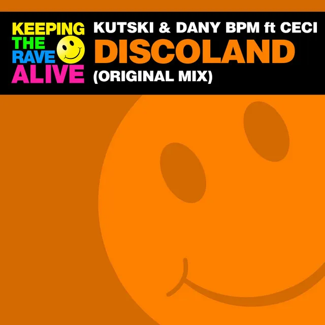 Discoland by Dany Bpm, Kutski, Ceci - Hardstyle cover art