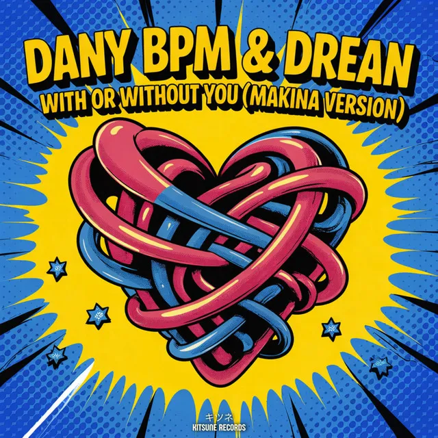 With Or Without You - Makina Version by Dany Bpm, Drean - Uk Hardcore cover art