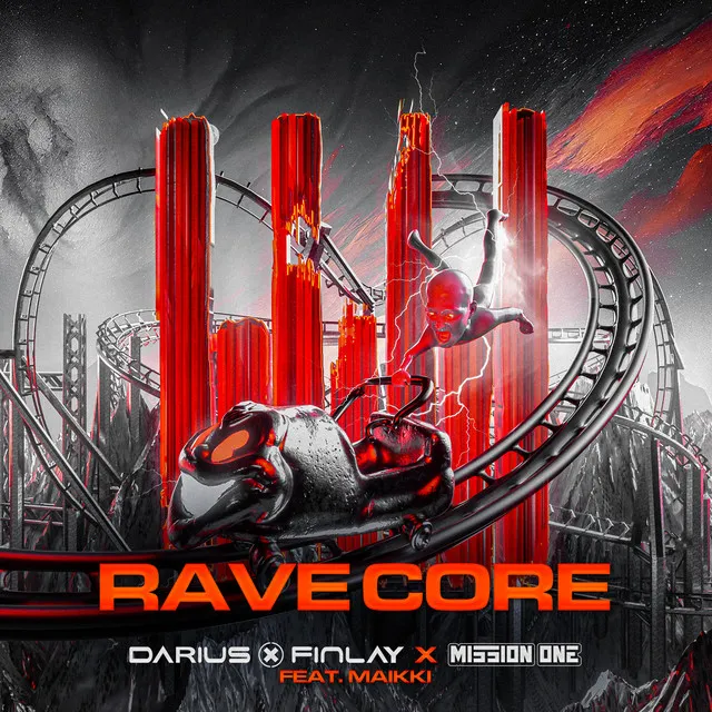 Rave Core by Darius & Finlay, Maikki, Mission One - Hardstyle cover art