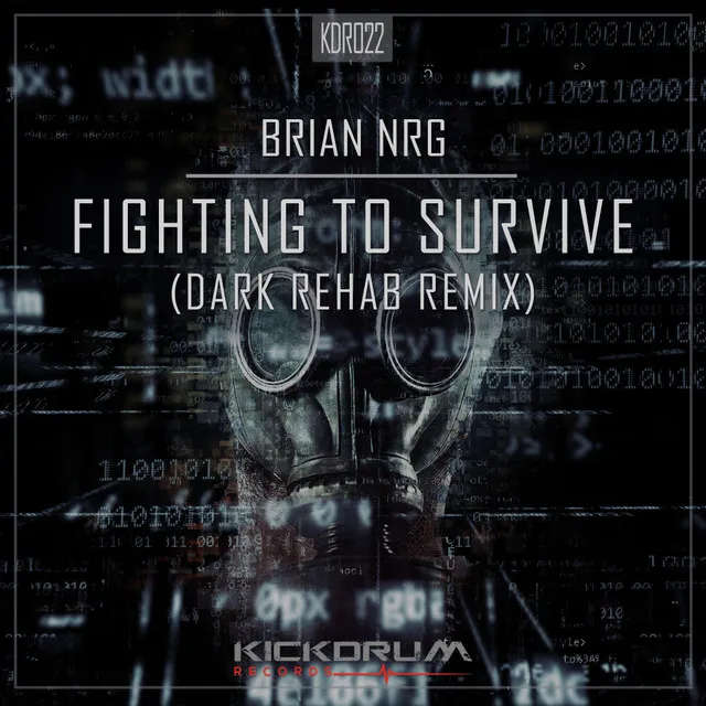 Fighting To Survive - Dark Rehab Remix by Dark Rehab, Brian NRG - Hardstyle cover art
