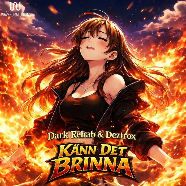 Känn Det Brinna by Dark Rehab, Deztrox - Hardstyle cover art
