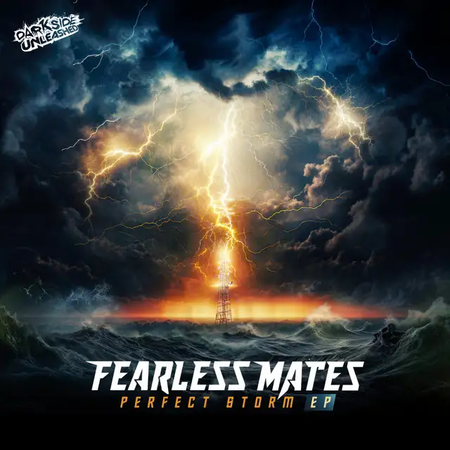 We Never Fall Down by Darkside Unleashed, Fearless Mates - Frenchcore cover art