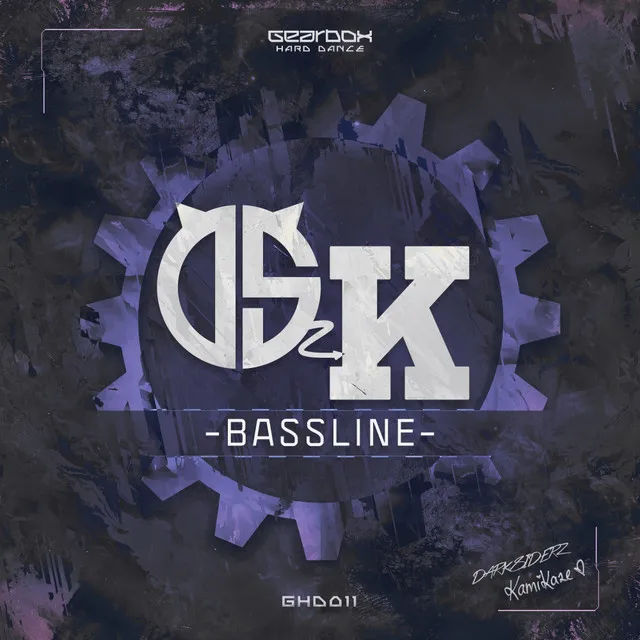 Bassline by Darksiderz, Kamikaze - Hardstyle cover art