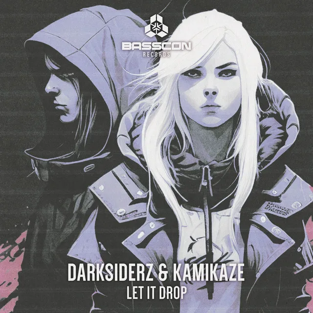 Let It Drop by Darksiderz, Kamikaze - Hardstyle cover art