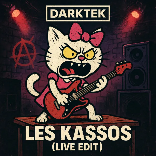 Les kassos - Live edit by Darktek - Frenchcore cover art