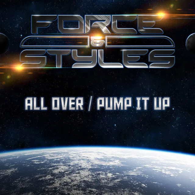 All Over - Original by Darren Styles, Force & Styles, Force - Happy Hardcore cover art