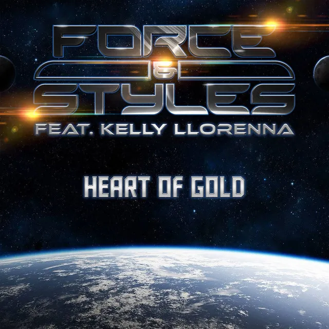 Heart of Gold 98' by Darren Styles, Kelly Llorenna, Force & Styles, Force - Happy Hardcore cover art