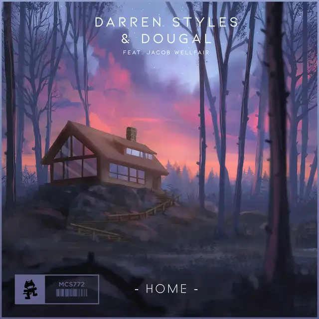 Home by Darren Styles, Dougal, Jacob Wellfair - Happy Hardcore cover art