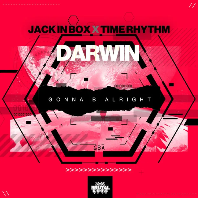 Gonna B Alright - Radio Mix by Darwin, Jack In Box, Impulse Riders - Happy Hardcore cover art