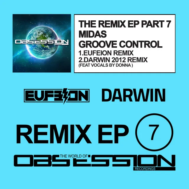 Groove Control - Darwin 2012 Remix by Darwin, Midas - Happy Hardcore cover art