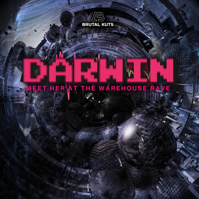Meet Her At The Warehouse Rave by Darwin - Happy Hardcore cover art