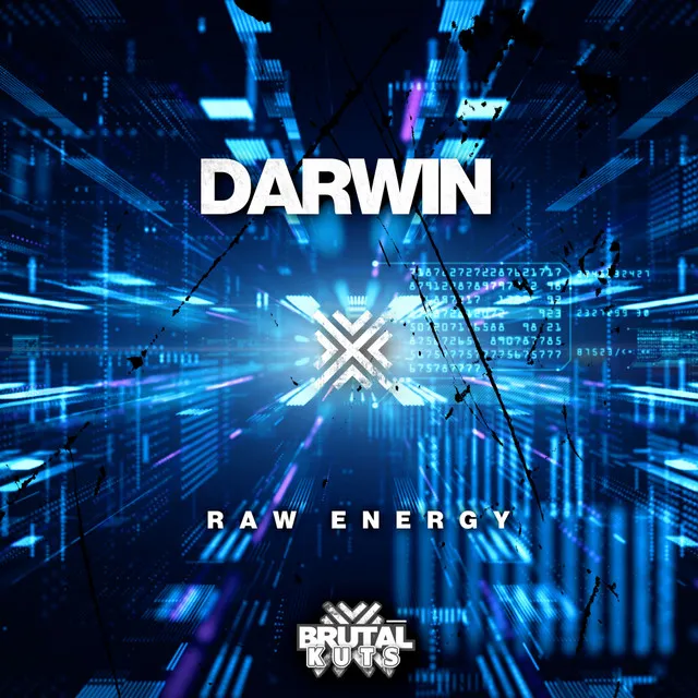 Raw Energy by Darwin - Happy Hardcore cover art