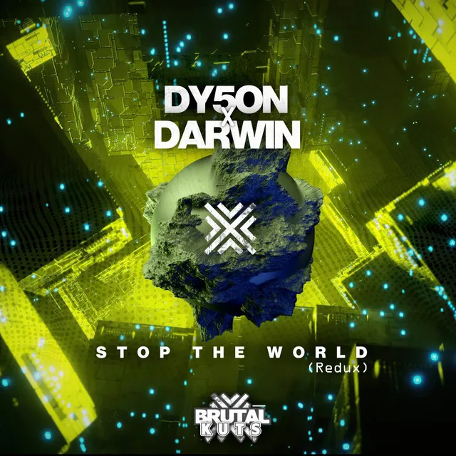 Stop The World by Darwin, Dy5on - Happy Hardcore cover art