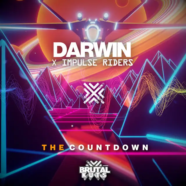 The Countdown by Darwin, Impulse Riders - Happy Hardcore cover art