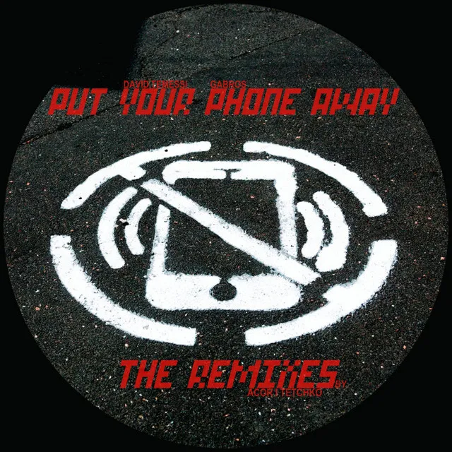 Put Your Phone Away - TETCHKO Remix by David Temessi, Gabros, TETCHKO - Hard Techno cover art