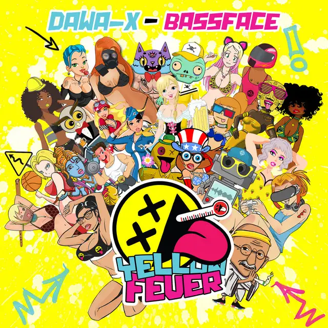 Bassface by Dawa-X - Hardstyle cover art
