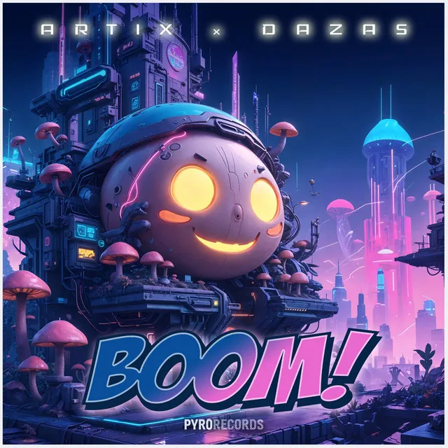 Boom - Extended by Dazas, Artix - Hardstyle cover art