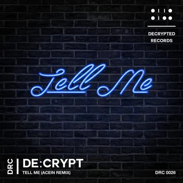 Tell Me - Acein Remix by De:crypt, Acein - Hardstyle cover art