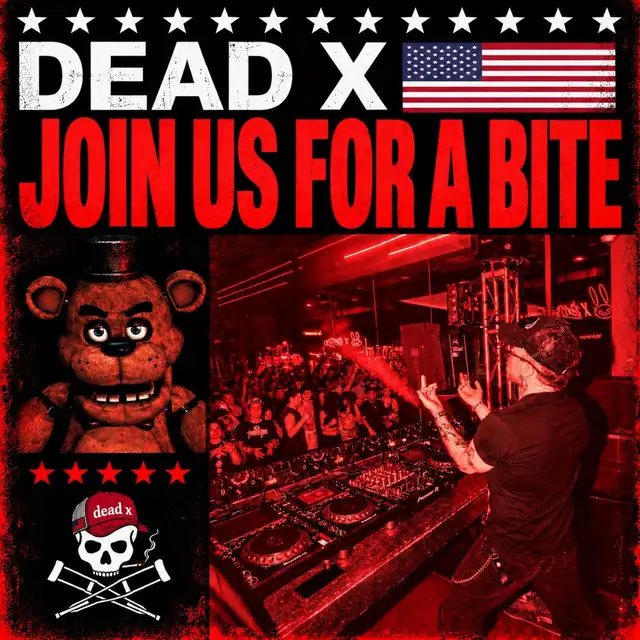 JOIN US FOR A BITE by Dead X - Hardstyle cover art