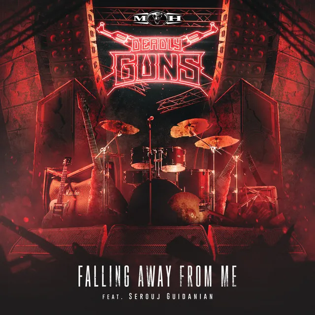 Falling Away From Me by Deadly Guns, Serouj Guidanian - Uptempo cover art