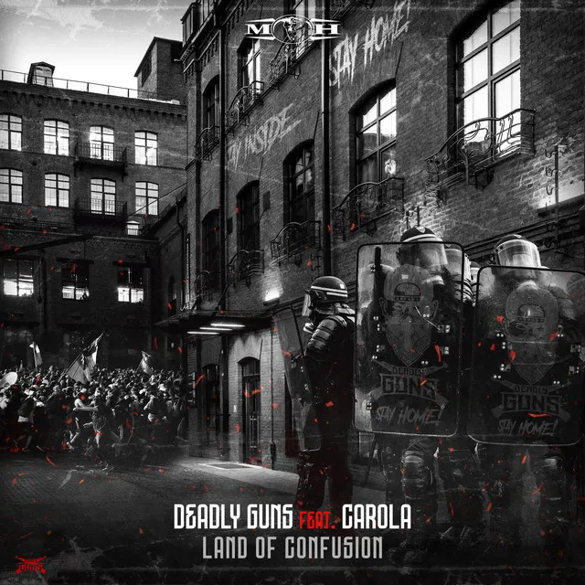 Land Of Confusion by Deadly Guns, Carola - Hardcore cover art