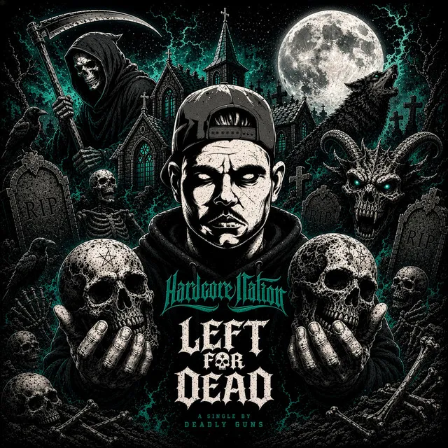 Left For Dead by Deadly Guns - Uptempo cover art