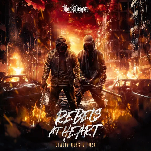 REBELS AT HEART by Deadly Guns, TOZA - Uptempo cover art
