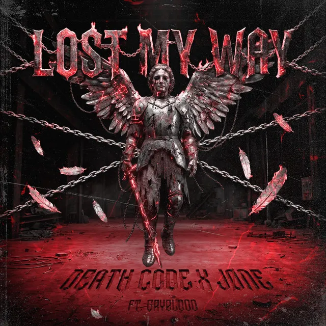 LOST MY WAY by DEATH CODE, CRYBLOOD, JØNE - Hard Techno cover art
