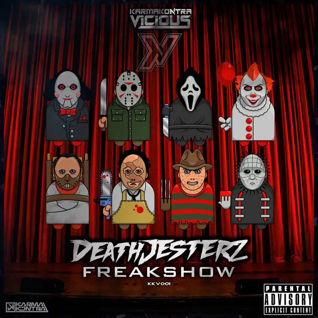 Freakshow by DeathJesterZ - Hardstyle cover art