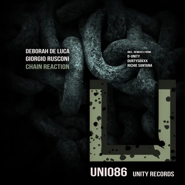Chain Reaction - D-Unity Remix by Deborah de Luca, D-Unity, Giorgio Rusconi - Hard Techno cover art