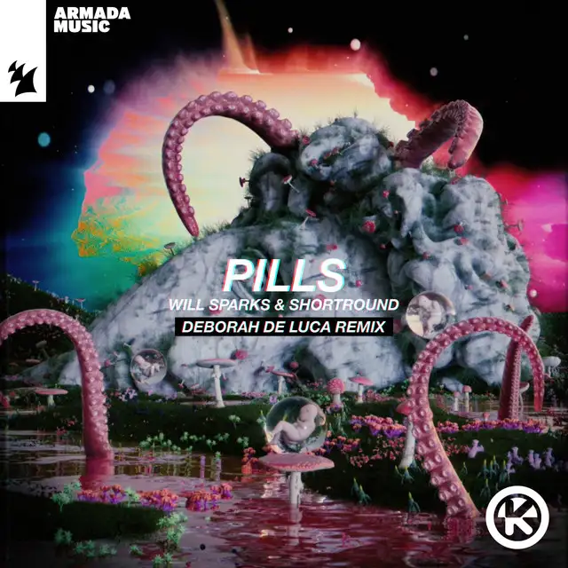 Pills - Deborah de Luca Remix by Deborah de Luca, Will Sparks, ShortRound - Hard Techno cover art