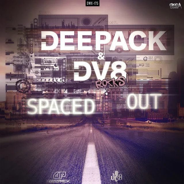 Spaced Out - Radio Version by Deepack, DV8 Rocks! - Hardcore cover art