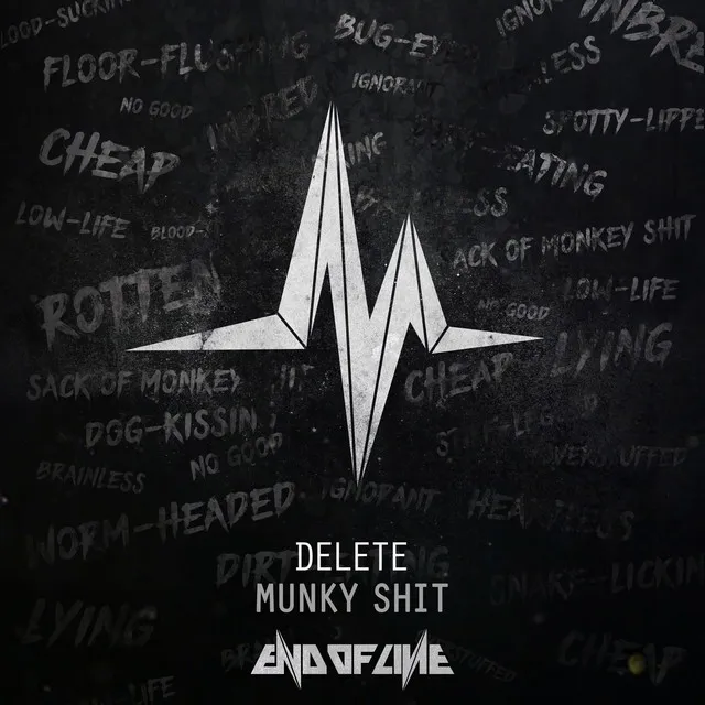 Munky Shit - Radio Edit by Delete - Hardstyle cover art
