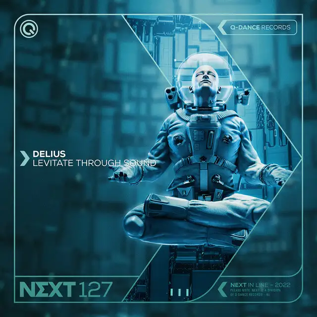 Levitate Through Sound by Delius - Hardstyle cover art