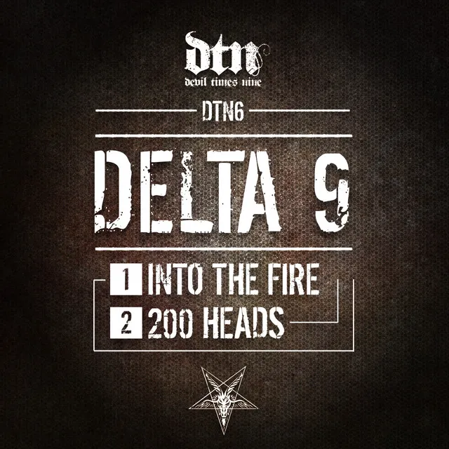 200 Heads by Delta 9 - Speedcore cover art