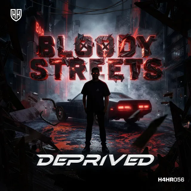 Bloody Streets by Deprived - Hardstyle cover art