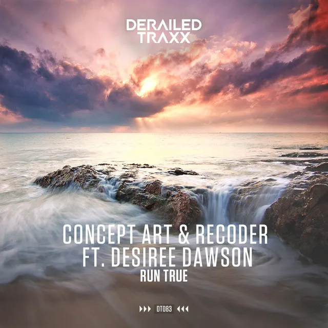 Run True by Desirée Dawson, Concept Art, Recoder - Hardstyle cover art
