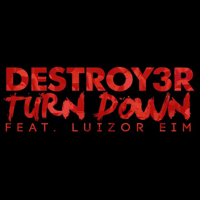 Turn Down (feat. Luizor EIM) by DESTROY3R, Luizor EIM - Hardstyle cover art