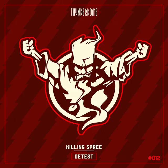 Killing Spree by Detest - Hardcore cover art