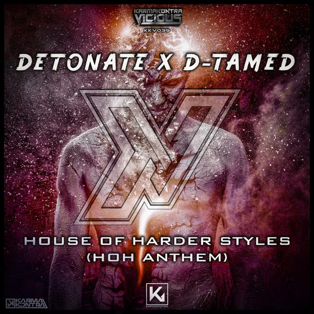 House Of Harder Styles by Detonate, D-Tamed - Hardcore cover art