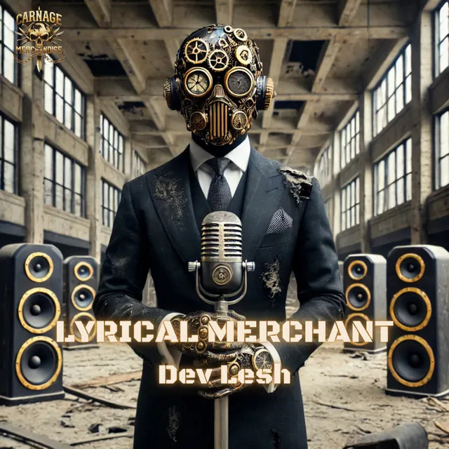 Lyrical Merchant by Dev Lesh - Hard Techno cover art