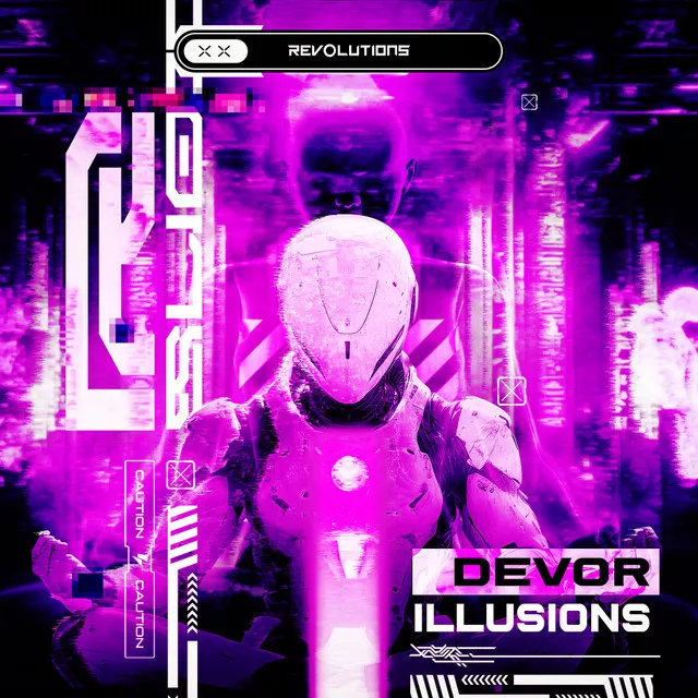 Illusions by Devor - Hardstyle cover art